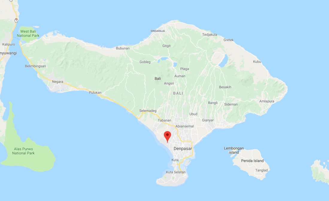 Bali Map - Canggu